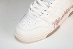 Off-White Out Of Office OOO Low Top "For Walking" - White Pink