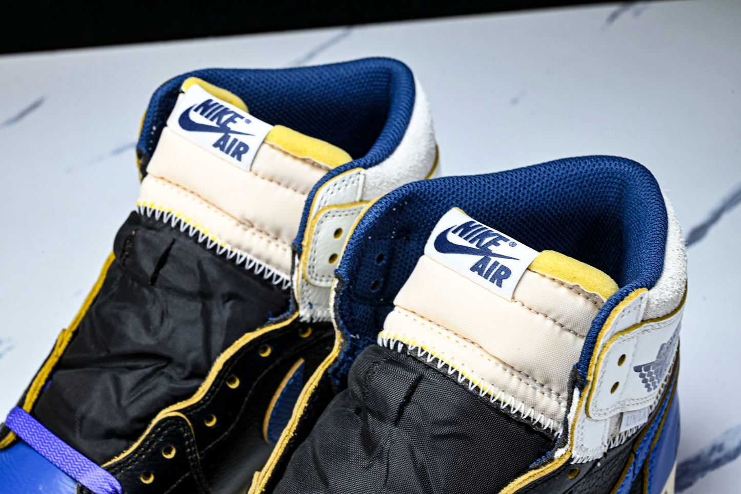 Union LA x Fragment x AJ1 Retro High 'Black Sport Royal'