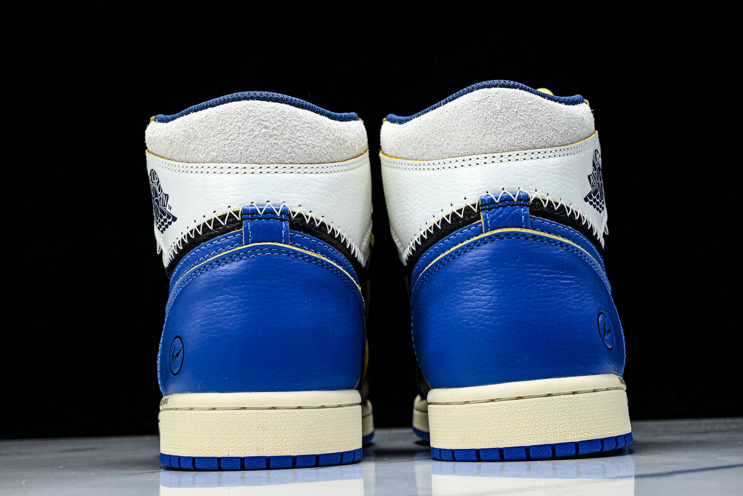 Union LA x Fragment x AJ1 Retro High 'Black Sport Royal'