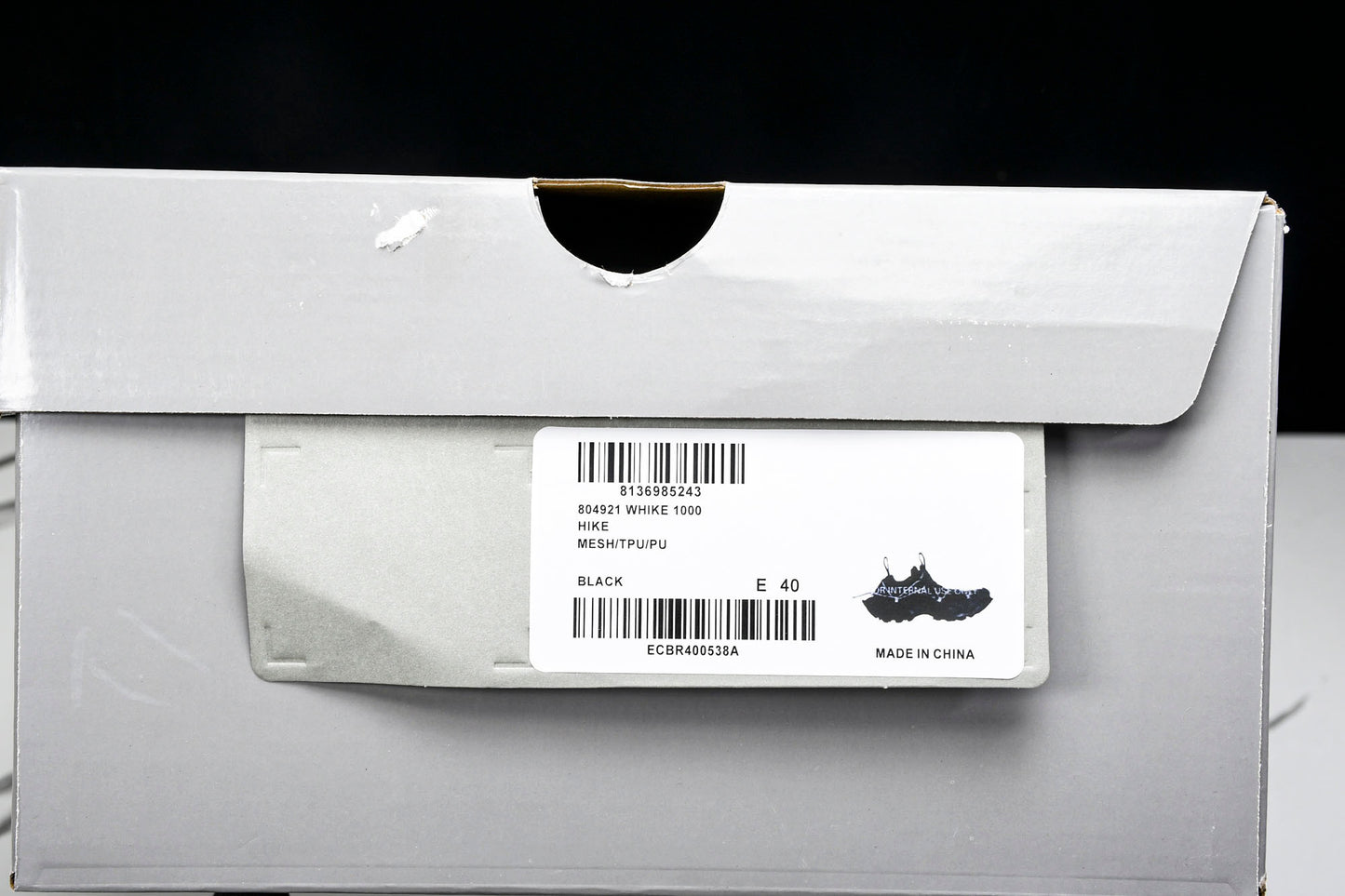 Вalenciaga Hike Sneaker 'Black'