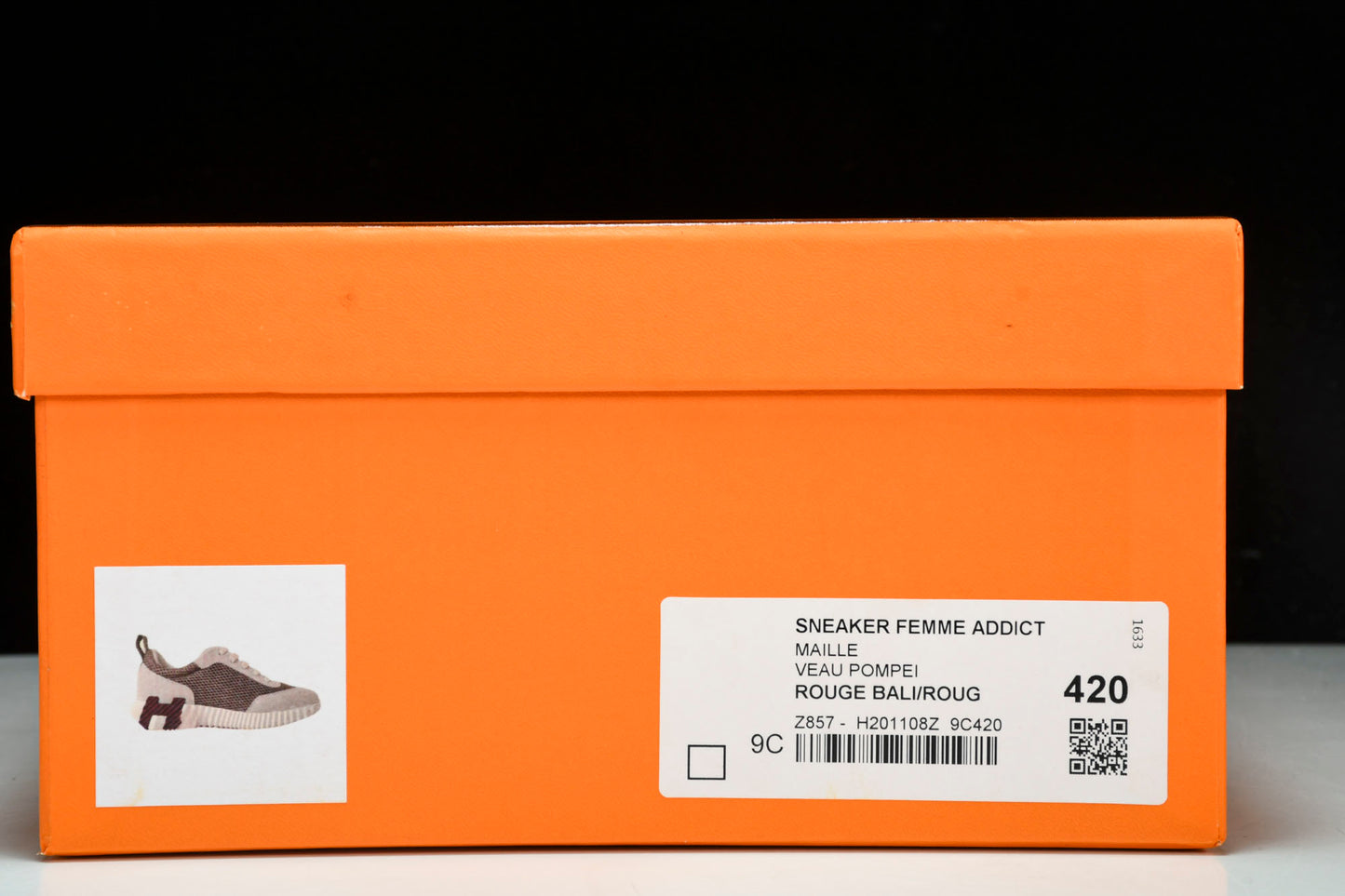 Hermès Bouncing Sneaker 'Beige Argile Blanc'