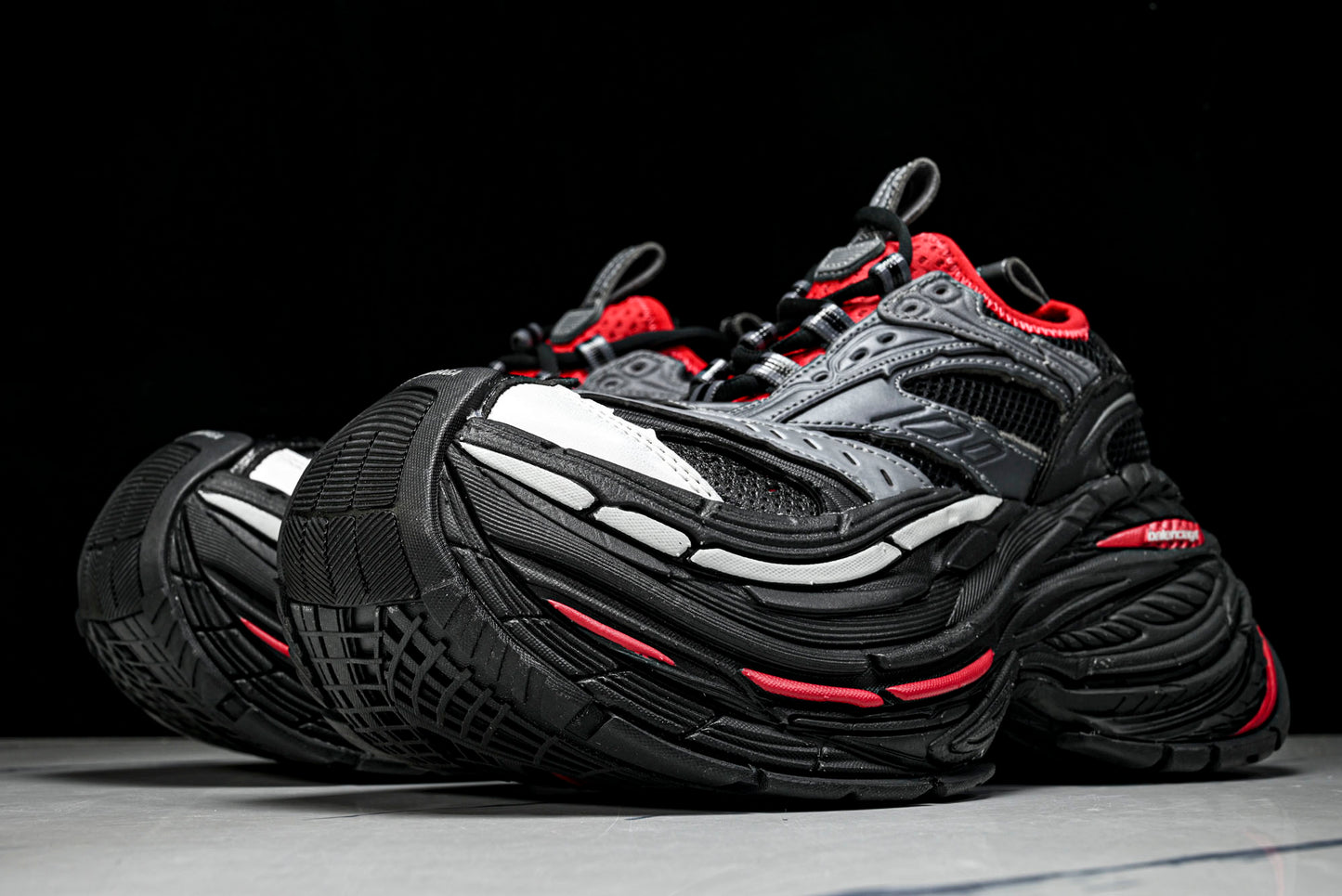 Вalenciaga Platform Sneaker 'Black Red'