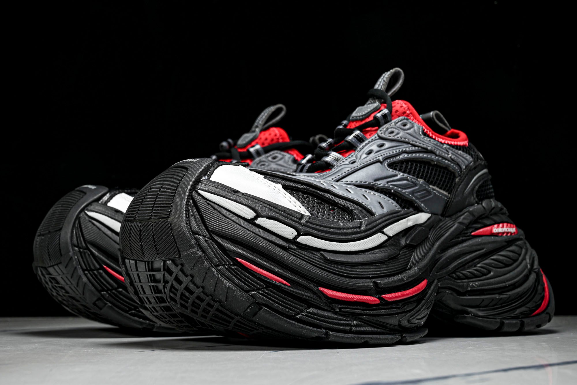 Вalenciaga Platform Sneaker 'Black Red'