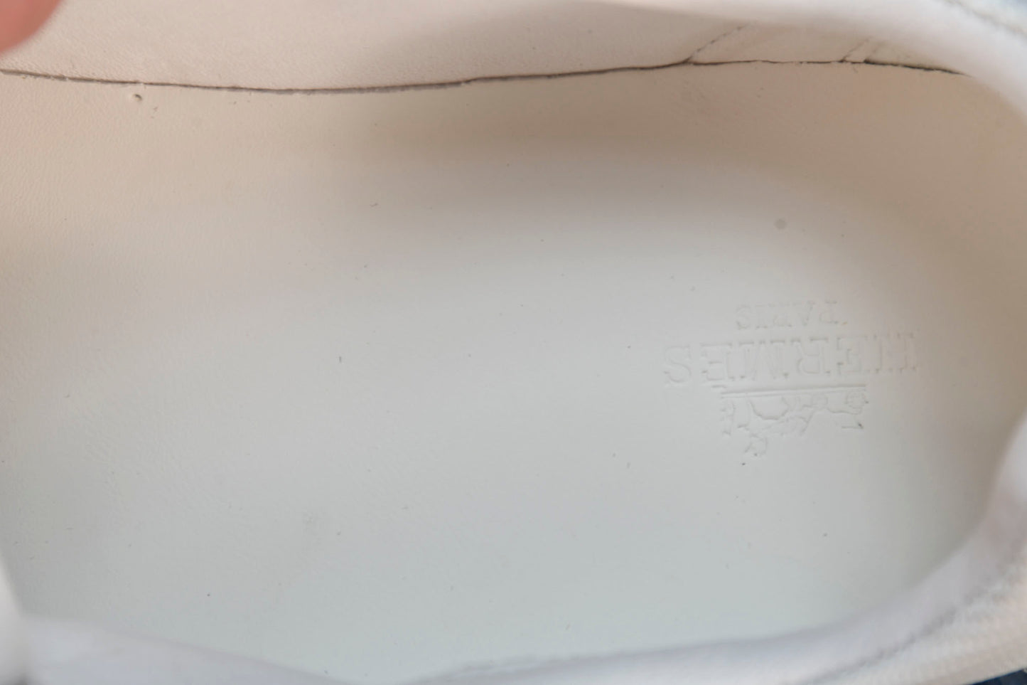 Hermès Bouncing Sneaker 'Blanc Bleu'