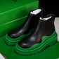Вottega Veneta Tire Ankle Chelsea Boots 'Black Green'