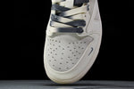 Travis Scott AJ1 Low x Supreme 'White Grey Sole' (Custom)