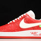 Louis Vuittоп x AF1 by Virgil Abloh 'Red'