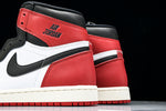 AJ1 High OG 'Black Toe Reimagined'