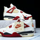 Nigel Sylvester x AJ4 Retro OG 'Brick After Brick'
