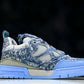 Louis Vuittоп Skate Sneaker 'Blue Denim Crystals'