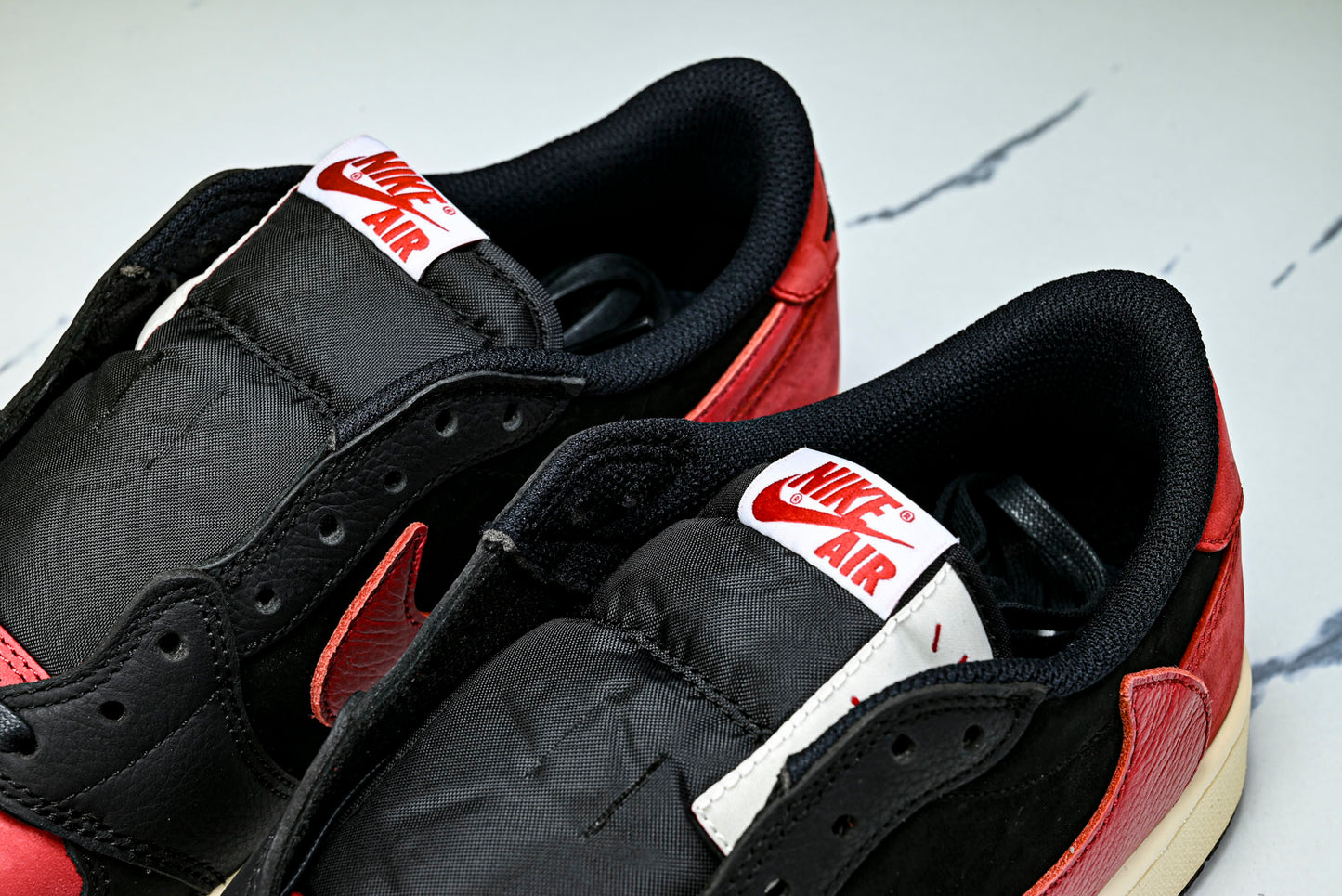 Travis Scott AJ1 Retro Low ‘Black Red' (Unreleased)