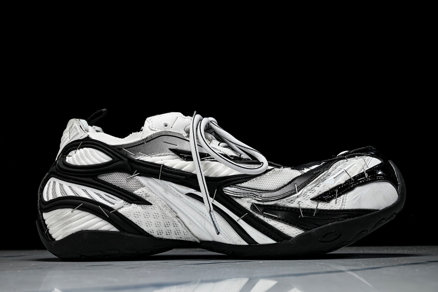 Вalenciaga Soleless Sneaker 'White Black'