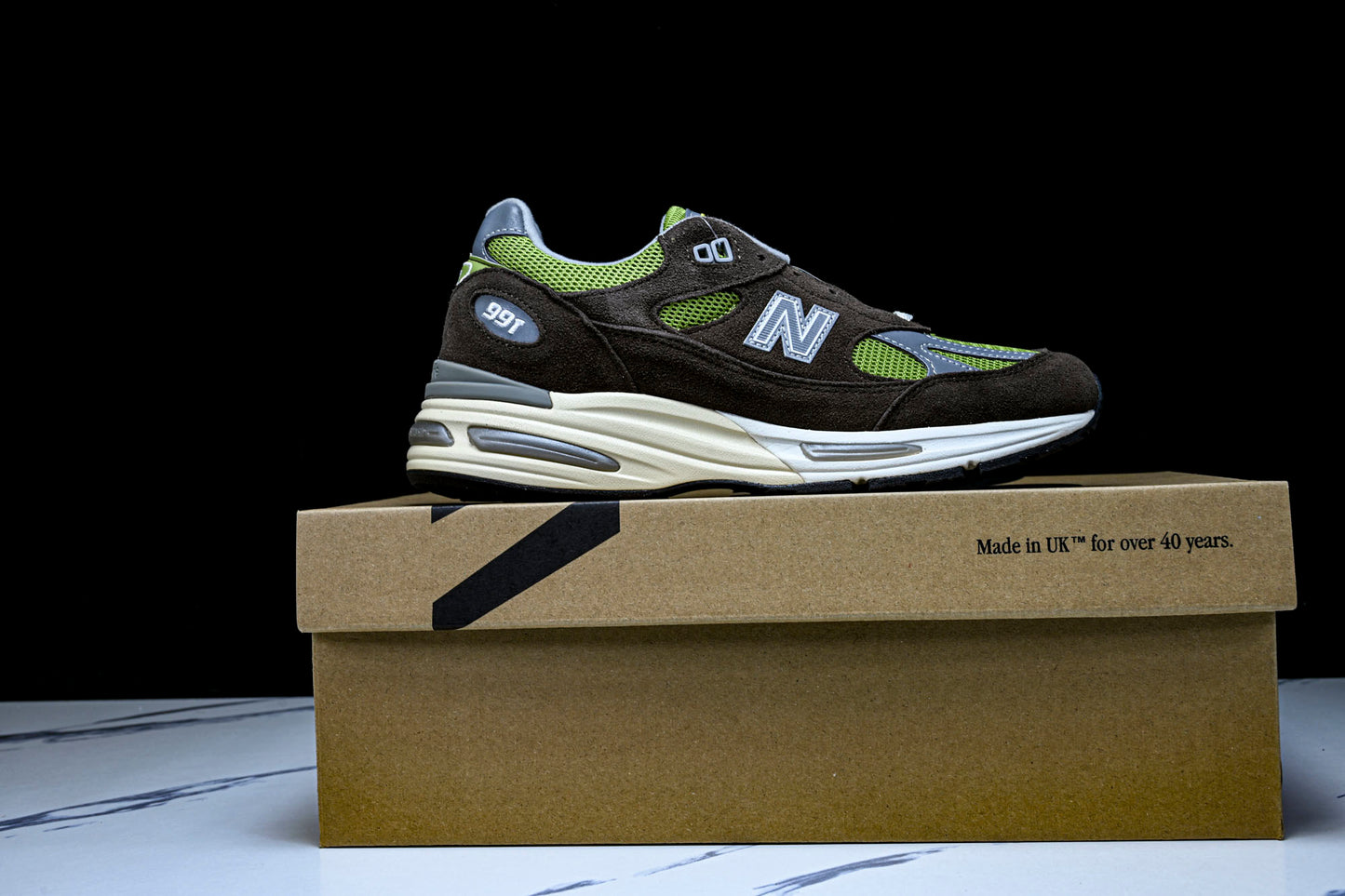 NB 991v2 MiUK x Daniëlle Cathari x Kith 'Reverse Matcha'