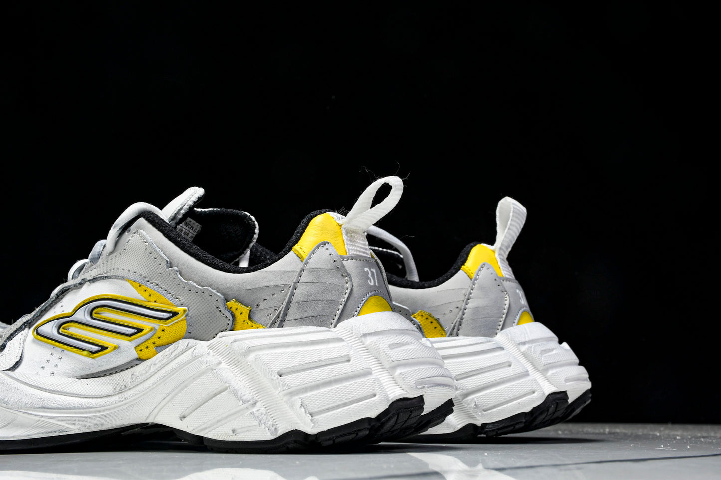 Вalenciaga Monday Shoe 'White Yellow'
