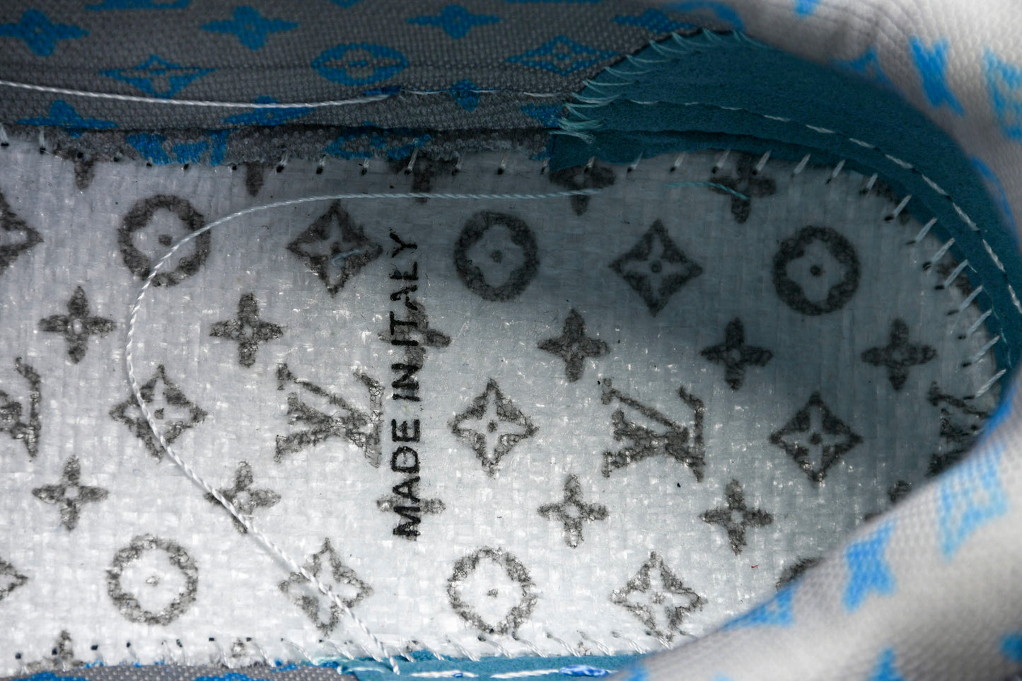 Louis Vuittоп Skate Sneaker 'Blue Denim Crystals'