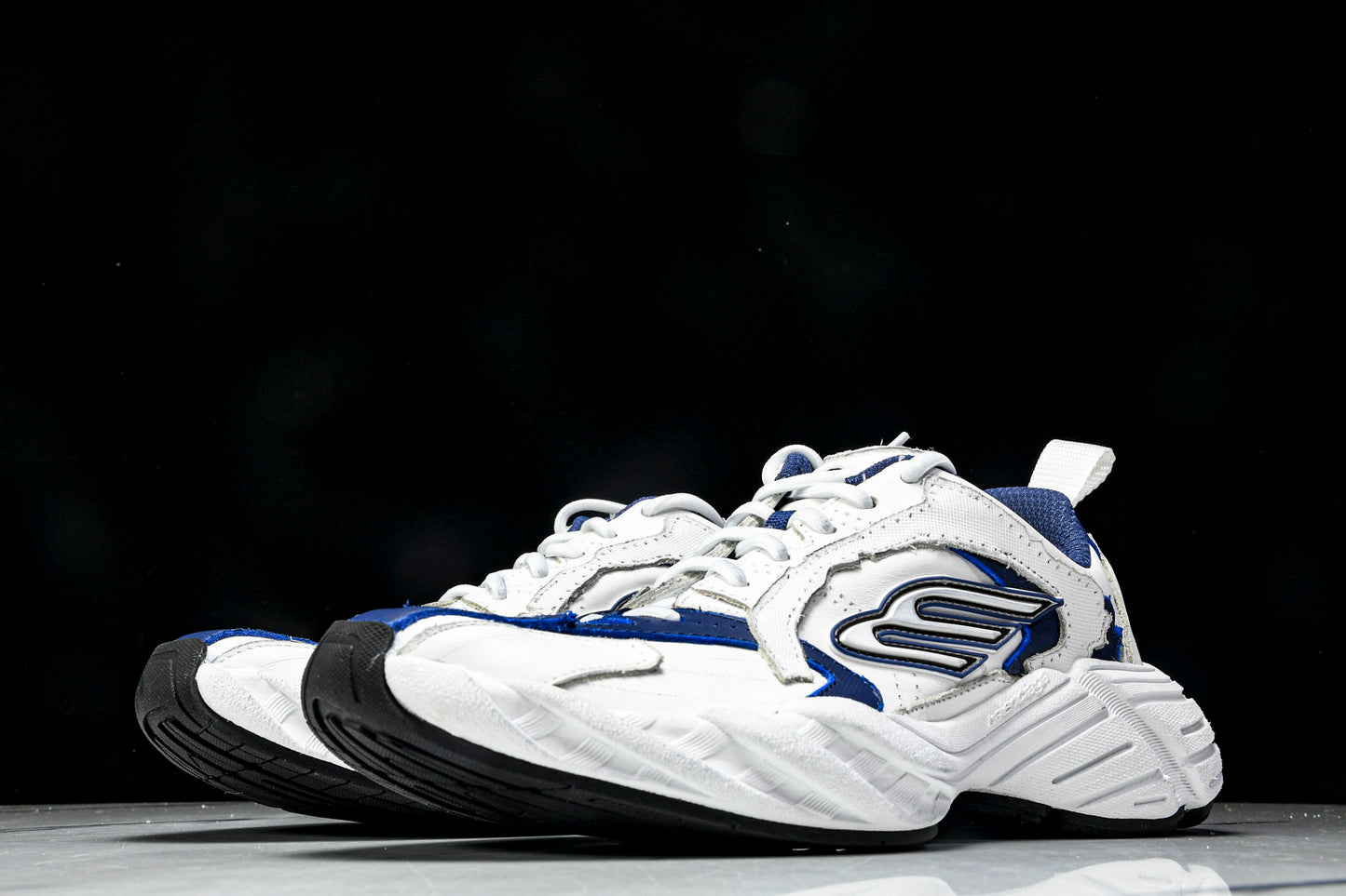 Вalenciaga Monday Shoe 'White Navy'