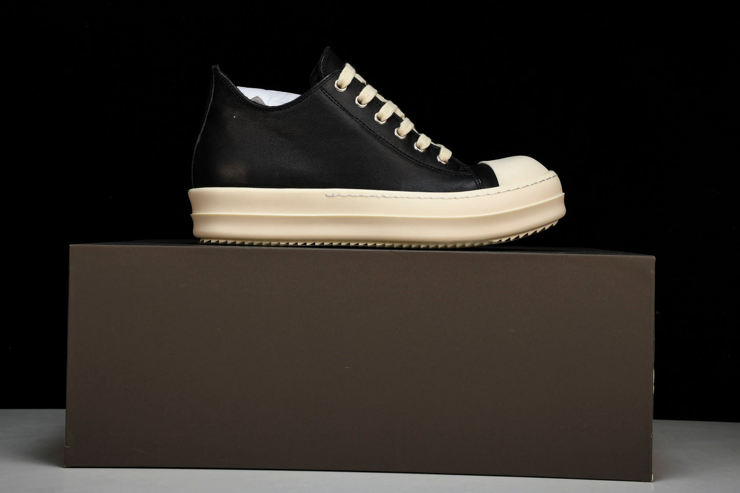Rick Owens Ramones Low EDFU 'Black Milk'
