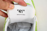 Off-White Out Of Office OOO Low Top 'Sartorial Stitching - Green White'