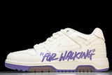 Off-White Out Of Office OOO Low Top "For Walking" - White Lilac