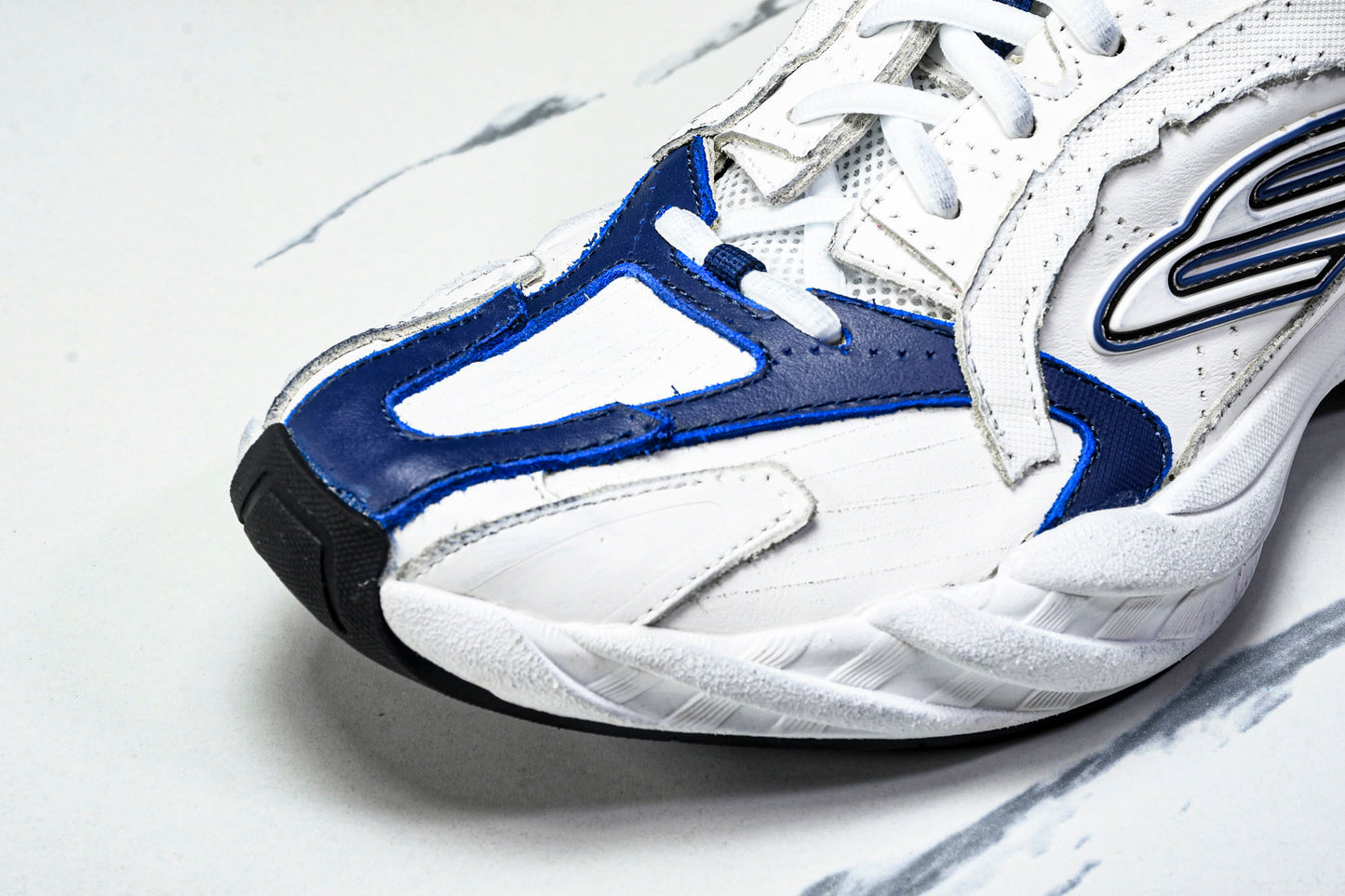 Вalenciaga Monday Shoe 'White Navy'
