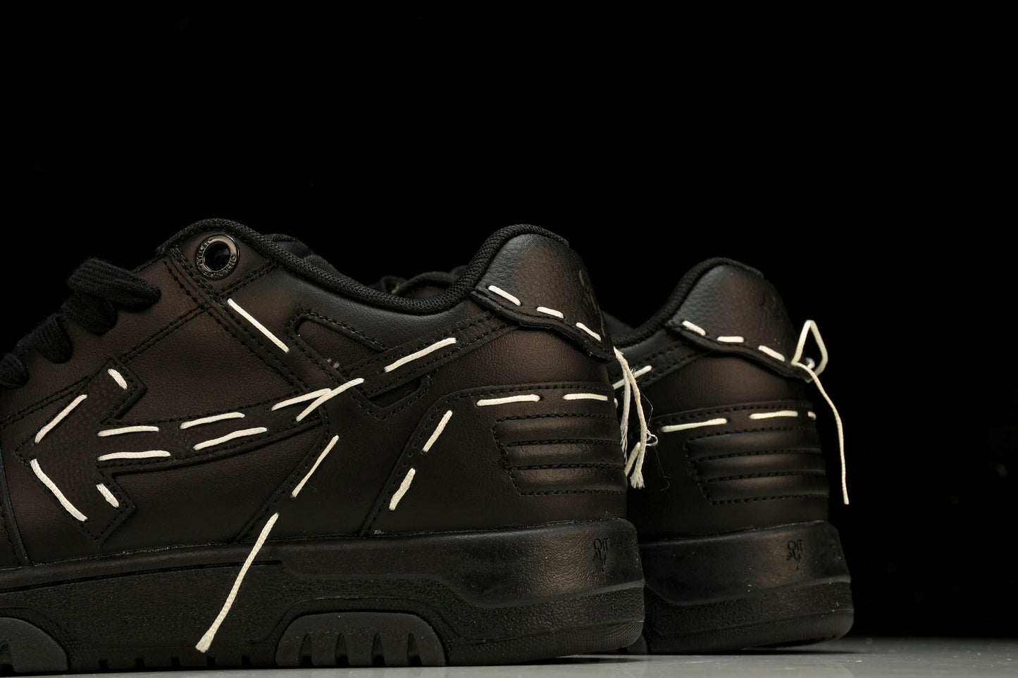 Off-White Out Of Office OOO Low Top 'Sartorial Stitching - Black'