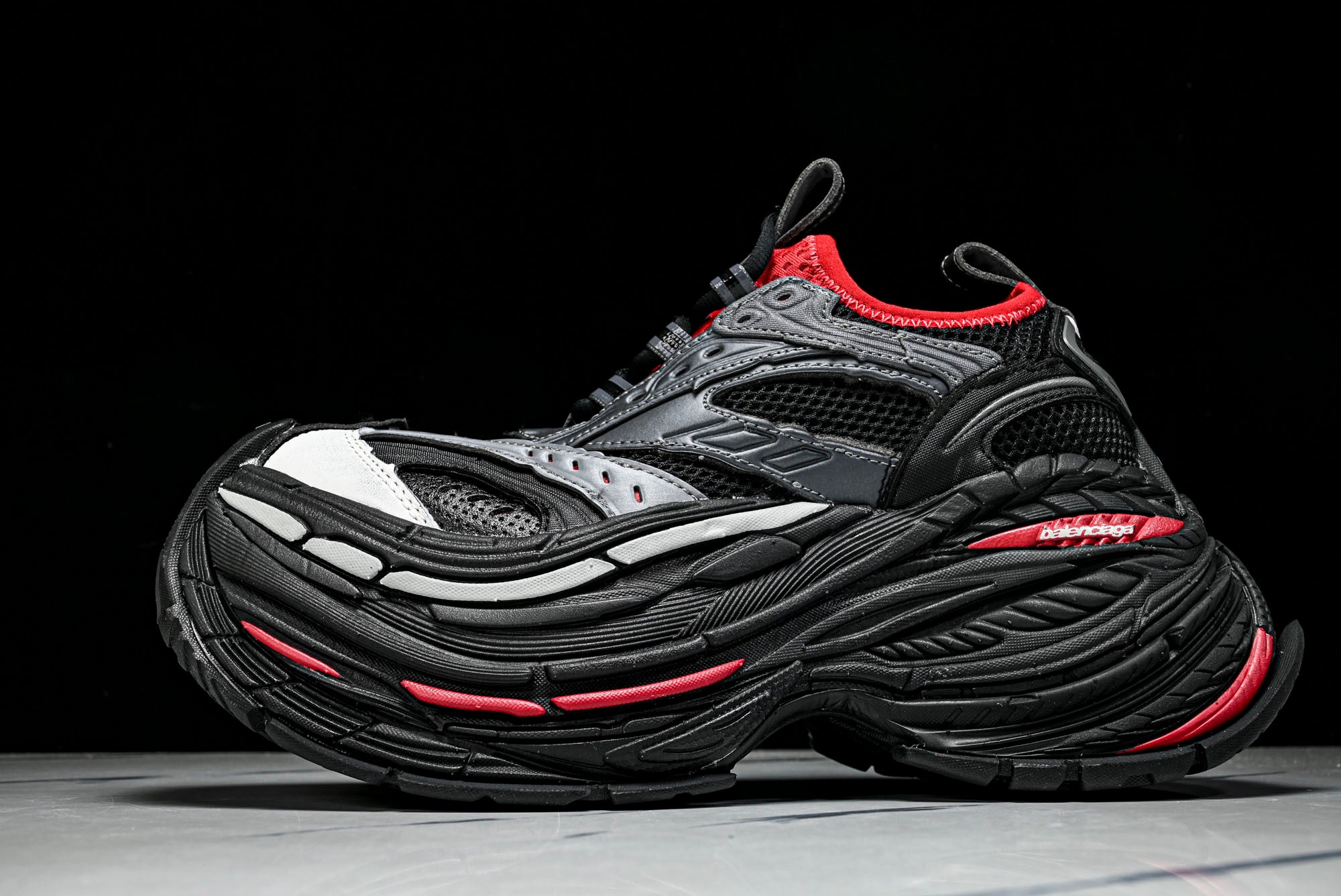 Вalenciaga Platform Sneaker 'Black Red'