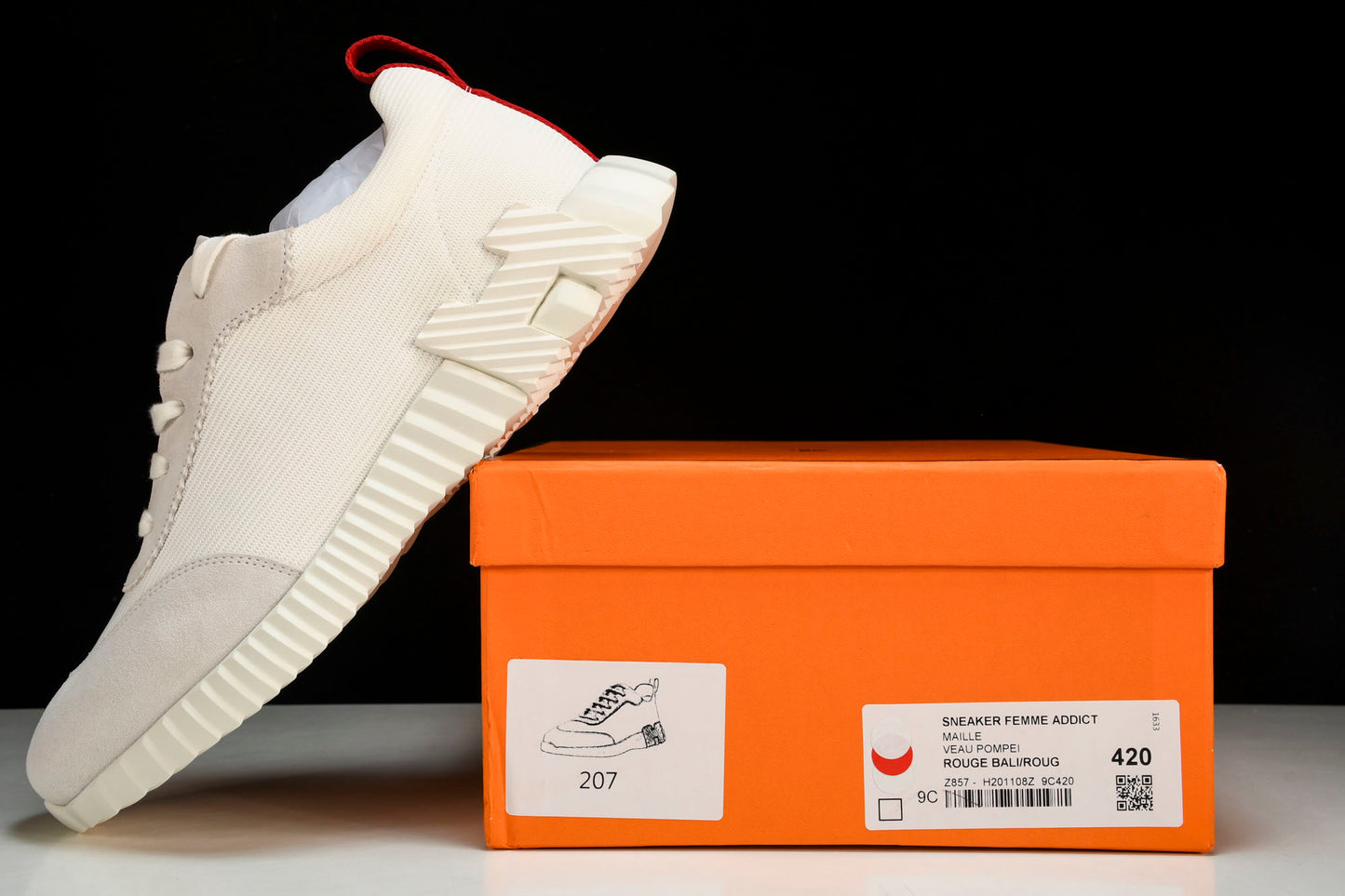 Hermès Bouncing Sneaker 'Blanc'