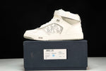 D1or B27 High Strap Galaxy Leather 'White'