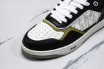 D1or B27 Low Galaxy Leather 'Black White Green'