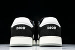 D1or B27 Low Galaxy Leather 'Black White'