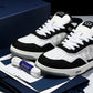 D1or B27 Low Galaxy Leather 'Black White'