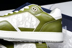 D1or B27 Low Galaxy Leather 'Green White'