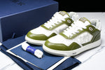 D1or B27 Low Galaxy Leather 'Green White'