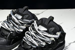 Lanvin Curb Sneaker 'Black Extreme Laces'