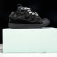Lanvin Curb Sneaker 'Black Extreme Laces'
