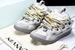 Lanvin Curb Sneaker 'Grey Extreme Laces'