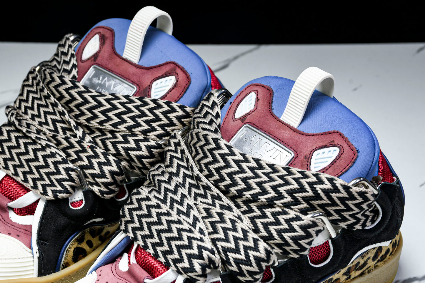 Lanvin Curb Sneaker 'Leopard Multi'