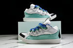 Lanvin Curb Sneaker 'White Blue'