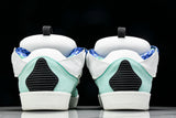 Lanvin Curb Sneaker 'White Blue'