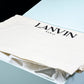 Lanvin Curb Sneaker 'White Blue'