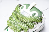 Lanvin Curb Sneaker 'White Green'