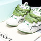 Lanvin Curb Sneaker 'White Green'