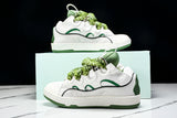 Lanvin Curb Sneaker 'White Green'