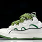 Lanvin Curb Sneaker 'White Green'