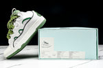 Lanvin Curb Sneaker 'White Green'