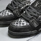 Louis Vuittоп Trainer Low 'Black Distressed'