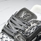 Louis Vuittоп Trainer Low 'Black Distressed'