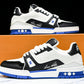 Louis Vuittоп Trainer Low 'Black White Blue Sole'