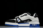 Louis Vuittоп Trainer Low 'Black White Blue Sole'