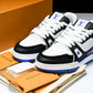Louis Vuittоп Trainer Low 'Black White Blue Sole'